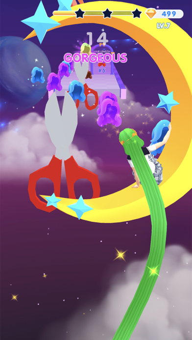 Dancing Hair: Dress Up screenshot 4