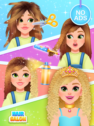Hair Salon Games For Kids screenshot 9