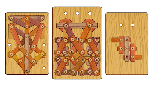 Wood Nuts & Bolts Puzzle screenshot 24