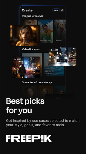 Freepik AI: Video Generator screenshot 1