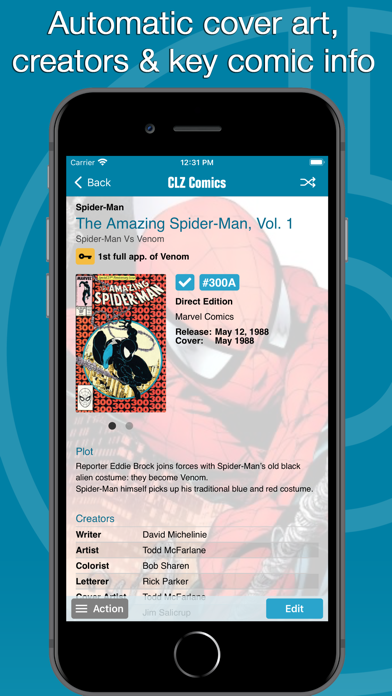 CLZ Comics comic book database screenshot 5