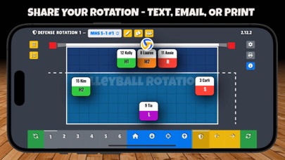 Volleyball Rotations screenshot 6