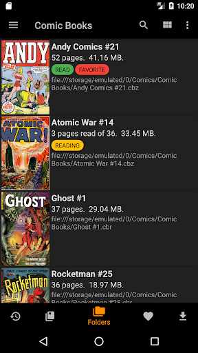 CDisplayEx Comic Reader screenshot 1
