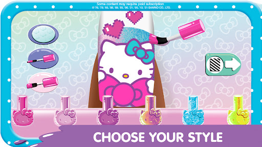 Hello Kitty Nail Salon screenshot 2
