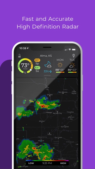 MyRadar Weather Radar Pro screenshot 1