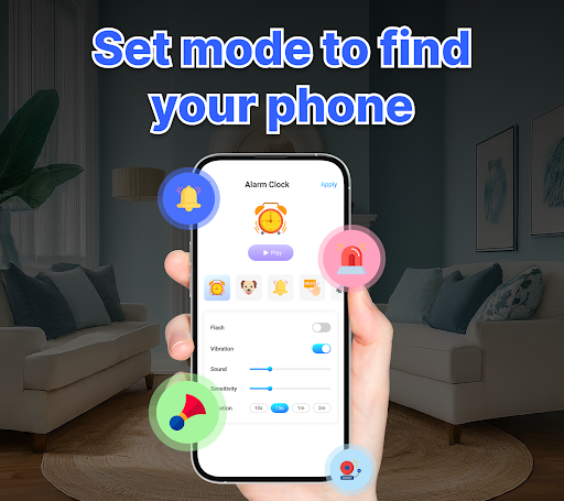 FiMe: Find Phone By Clap Hand screenshot 4