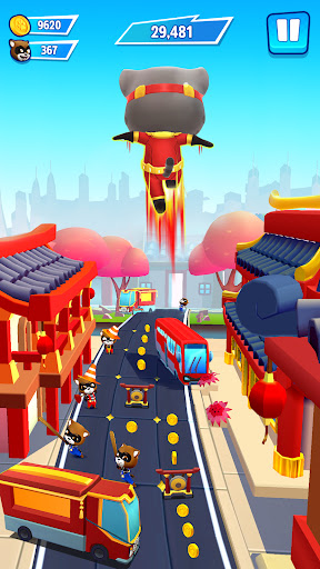 Talking Tom: Hero Dash Run screenshot 3