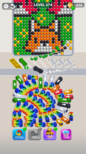 Bubble Bus: Parking Jam Puzzle screenshot 24