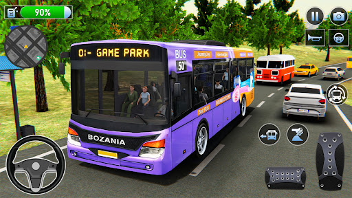 Bus Simulator : 3D Bus Games screenshot 3