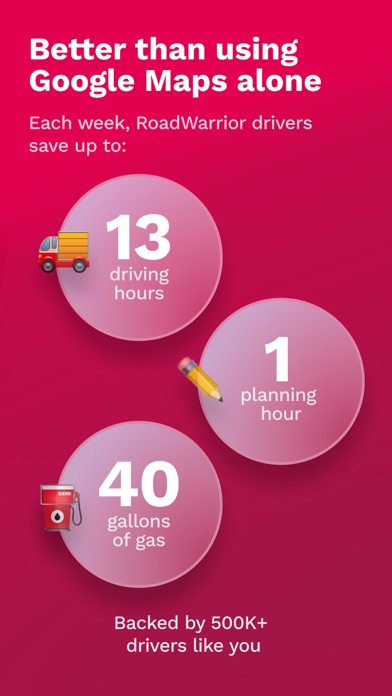 RoadWarrior Route Planner screenshot 2