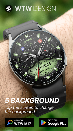 WTW M17 Hybrid Watch Face screenshot 5