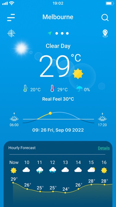 9Weather: Weather forecast screenshot 1