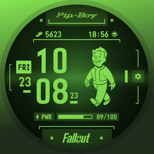 Fallout Pip-Boy SE Watch Face cover
