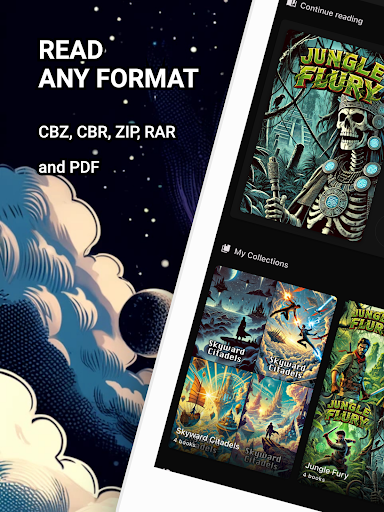 Comic Reader CBR, CBZ & PDF screenshot 6