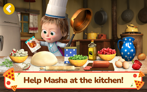 Masha and the Bear Pizza Maker screenshot 13
