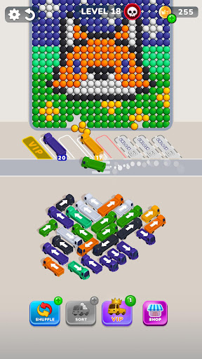 Bubble Bus: Parking Jam Puzzle screenshot 18