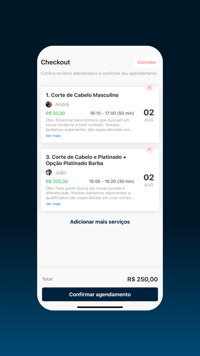 AppBarber: Cliente screenshot 4