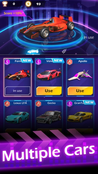 Magic Beat Racing music game screenshot 3