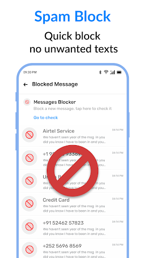 Messages : SMS & Private Chat screenshot 8