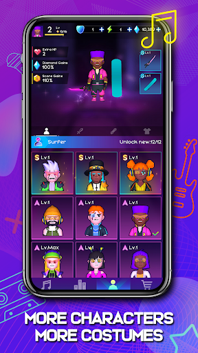 Cyber Surfer : Rhythm Odyssey screenshot 4