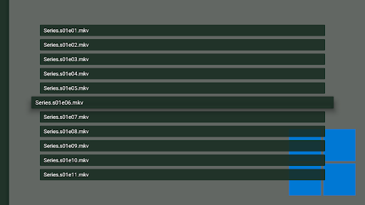 Vimu Media Player for TV screenshot 4