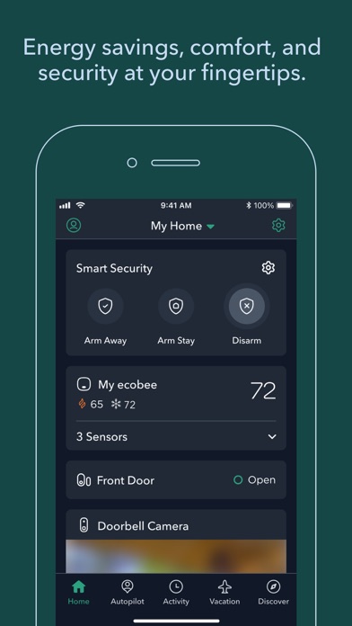 ecobee screenshot 1