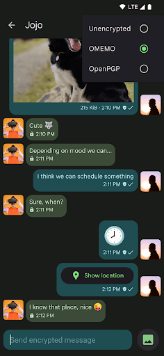 Conversations (Jabber / XMPP) screenshot 3