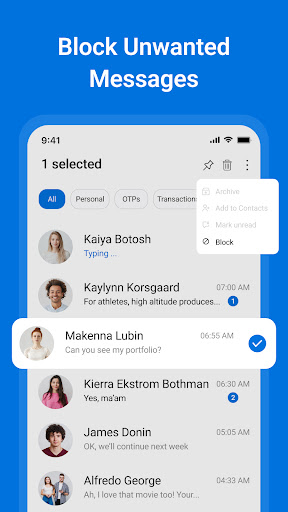 Messages: Text Message, SMS screenshot 2