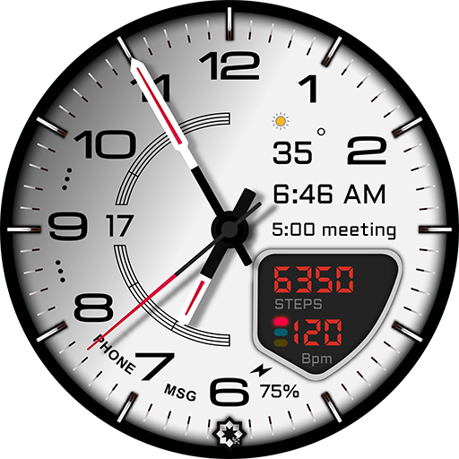 D355 Premium Watch Face cover