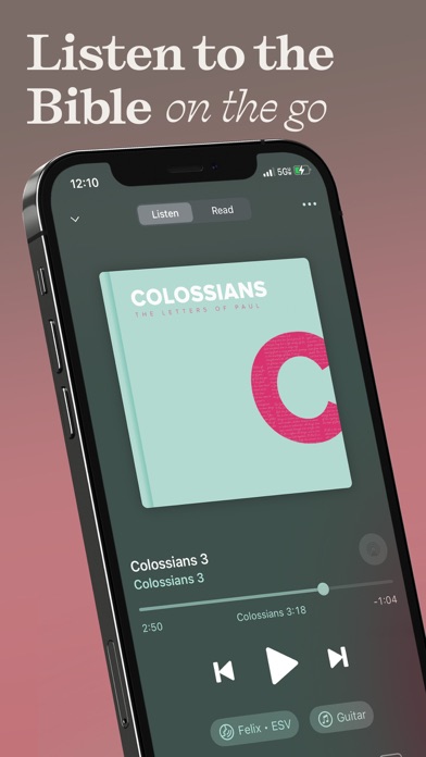 Dwell: Audio Bible screenshot 1