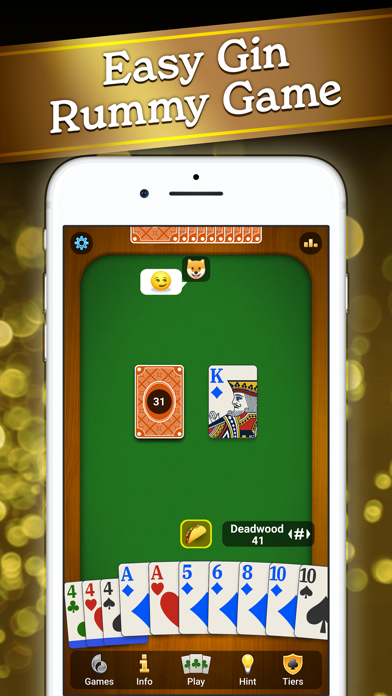 Gin Rummy Classic screenshot 1