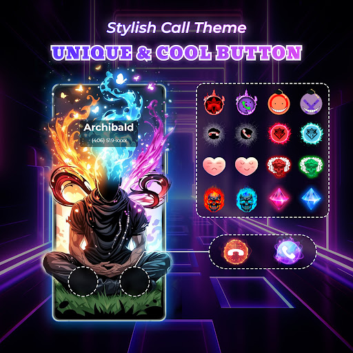 Color Phone: Call Screen Theme screenshot 2