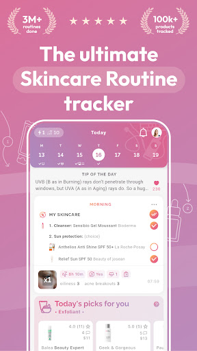 Skincare Routine: FeelinMySkin screenshot 1