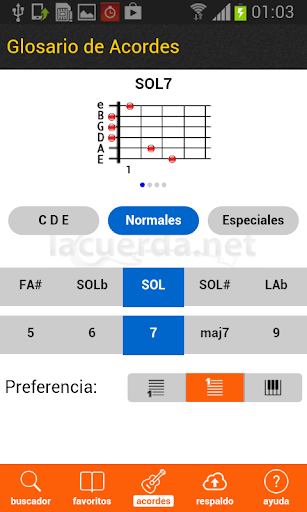 Latin Chords (LaCuerda PRO) screenshot 4