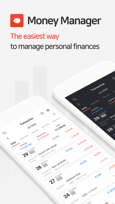 Money Manager (Remove Ads) screenshot 1