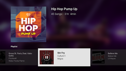 iHeartRadio for Google TV screenshot 10