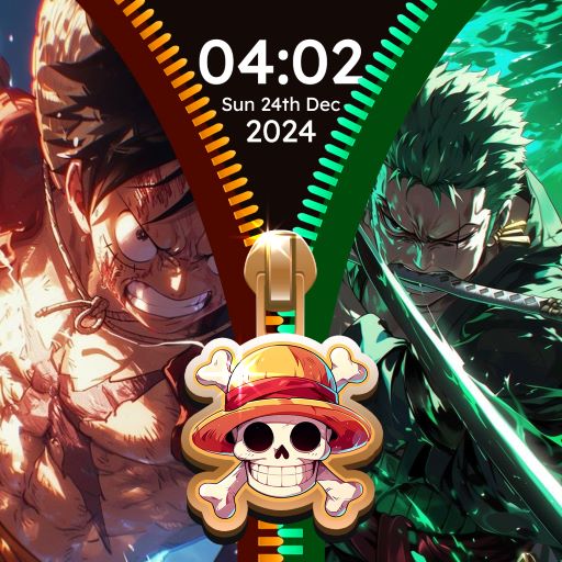 Zipper Lock Wallpapers Screen cover