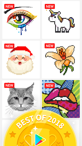 Colors by Number ®: No.Draw screenshot 1