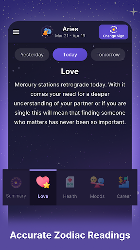 Daily Horoscope Launcher screenshot 5