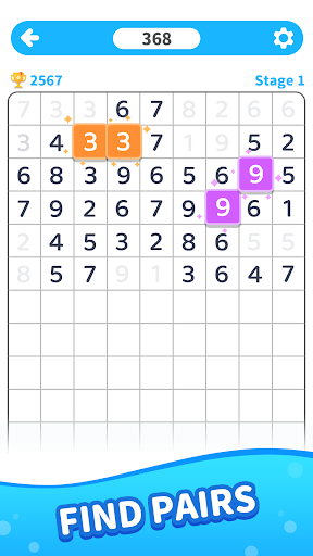 Number Pair - Match Games screenshot 1