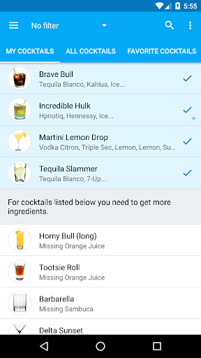 My Cocktail Bar Pro screenshot 2