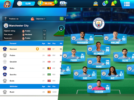 OSM 25/26 Soccer Manager Game screenshot 10