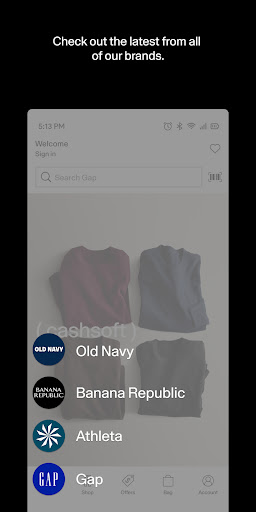 Gap screenshot 3