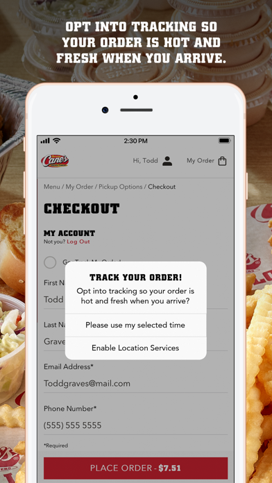 Raising Cane's Chicken Fingers screenshot 4