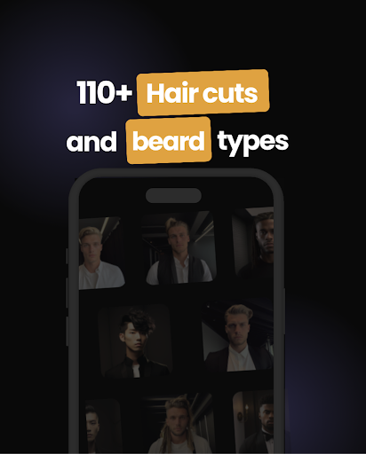 Men's Hair Cuts & Hairstyles screenshot 1