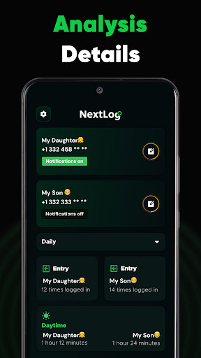 NextLog screenshot 2