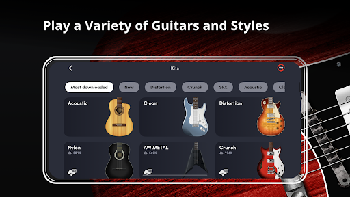 Real Guitar: acoustic electric screenshot 4