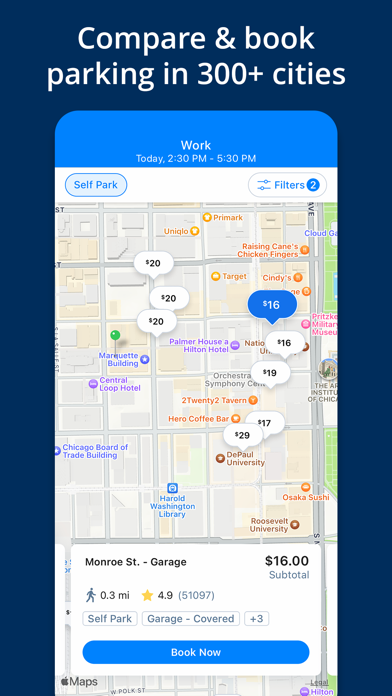 SpotHero - Find Parking screenshot 1