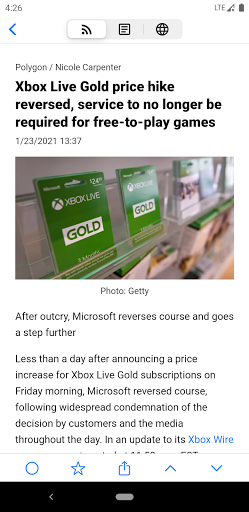 Fluent Reader Lite - RSS Clien screenshot 2