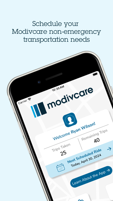 Modivcare screenshot 2